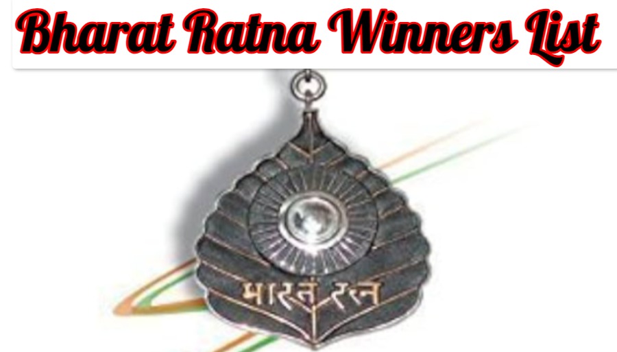 Bharat Ratna Winners List