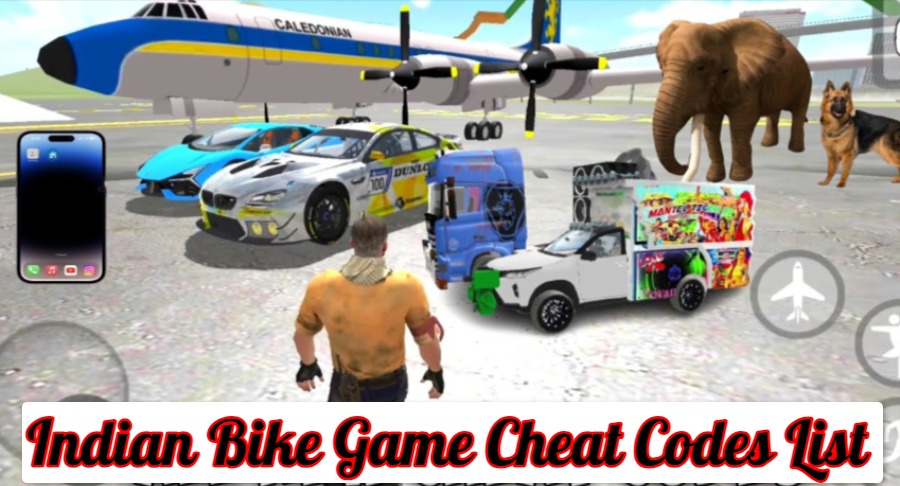 Indian Bike Game Cheat Codes List